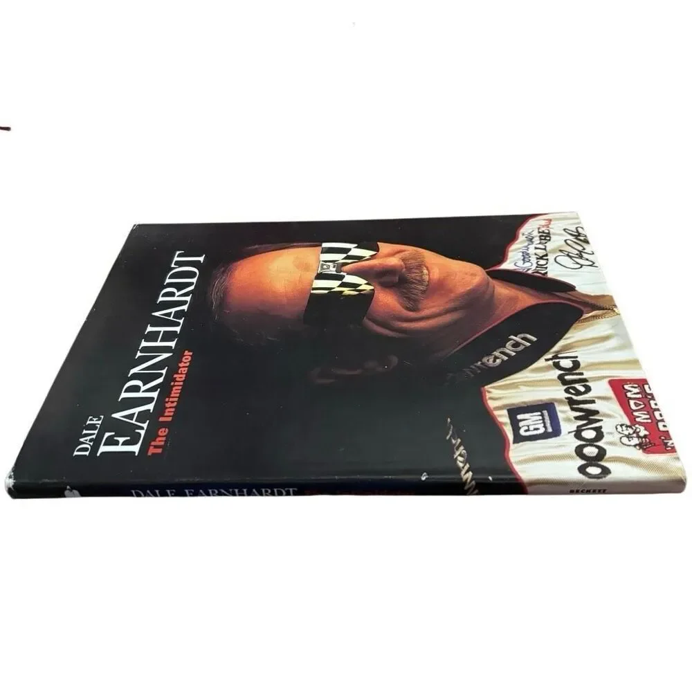 Dale Earnhardt The Intimidator Hard Cover Book